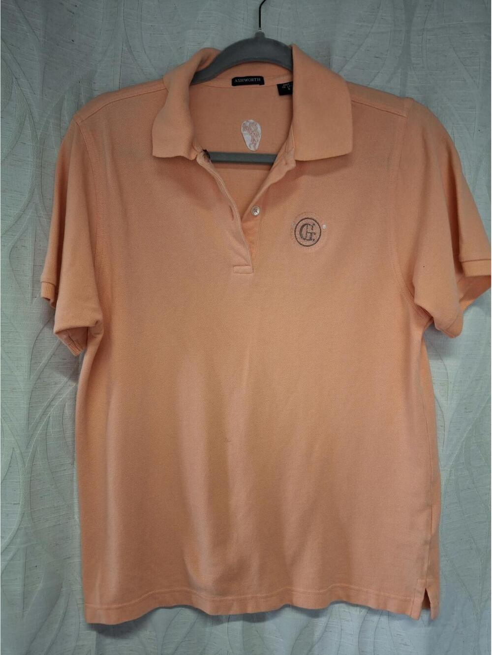 Genuine Color Short Sleeve Polo Shirt - Soft Peach